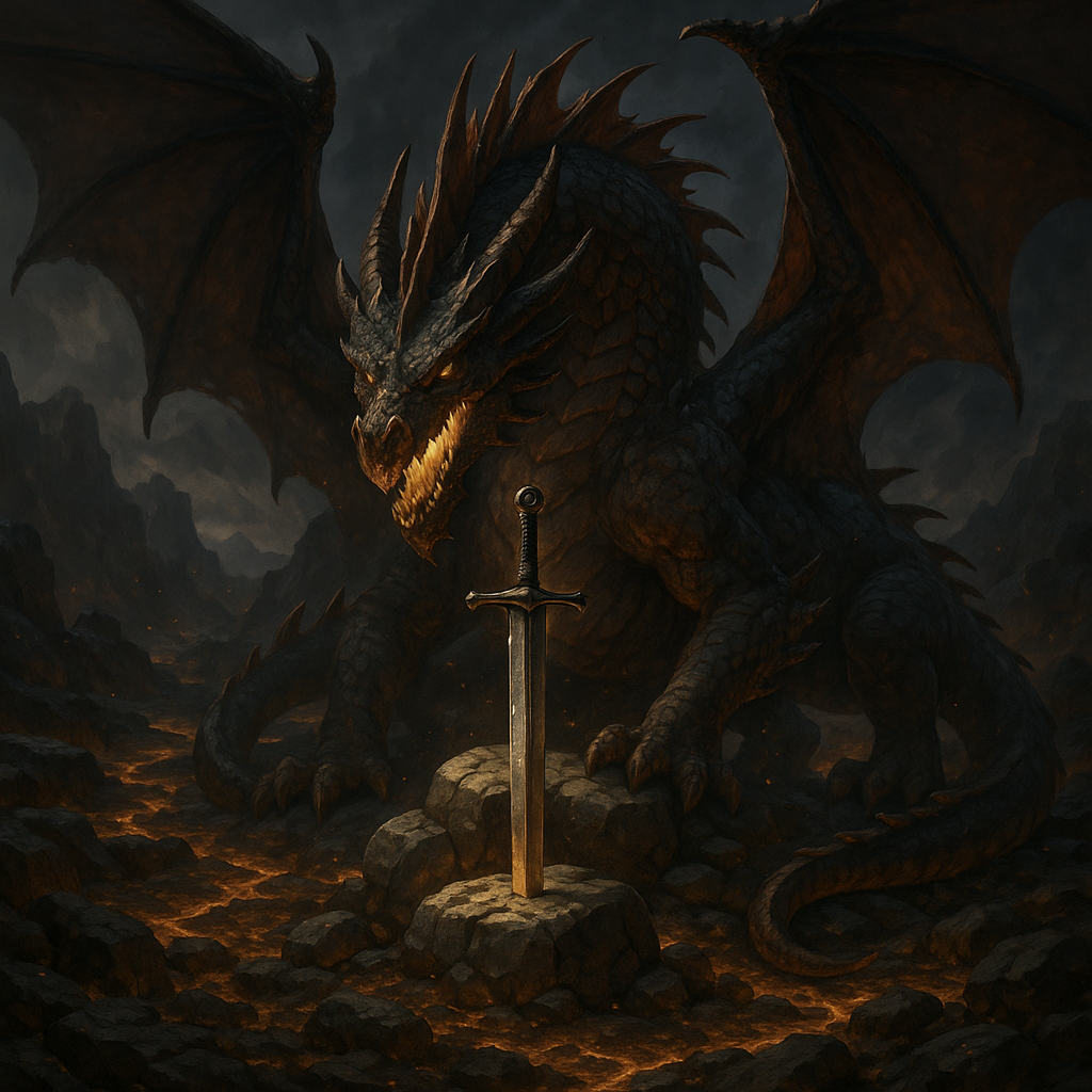 🐉 The Dragon Who Guarded the Stone Sword