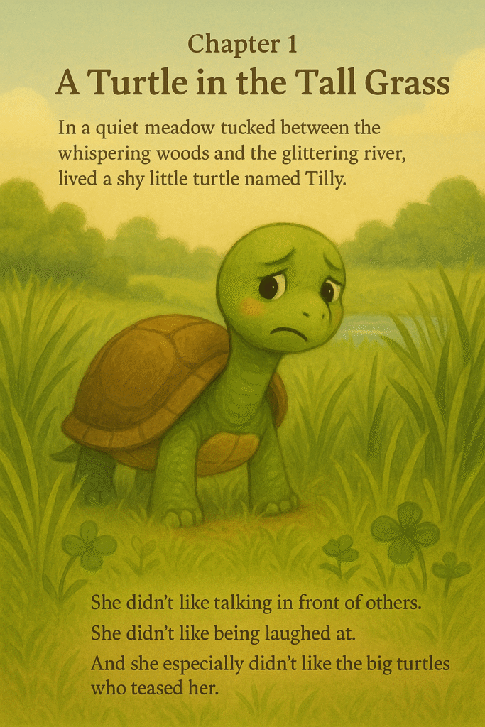 🌿 Chapter 1: A Turtle in the Tall Grass