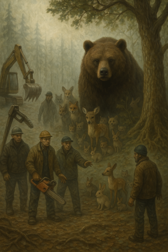 🪓 Chapter 8: The Men with Machines
