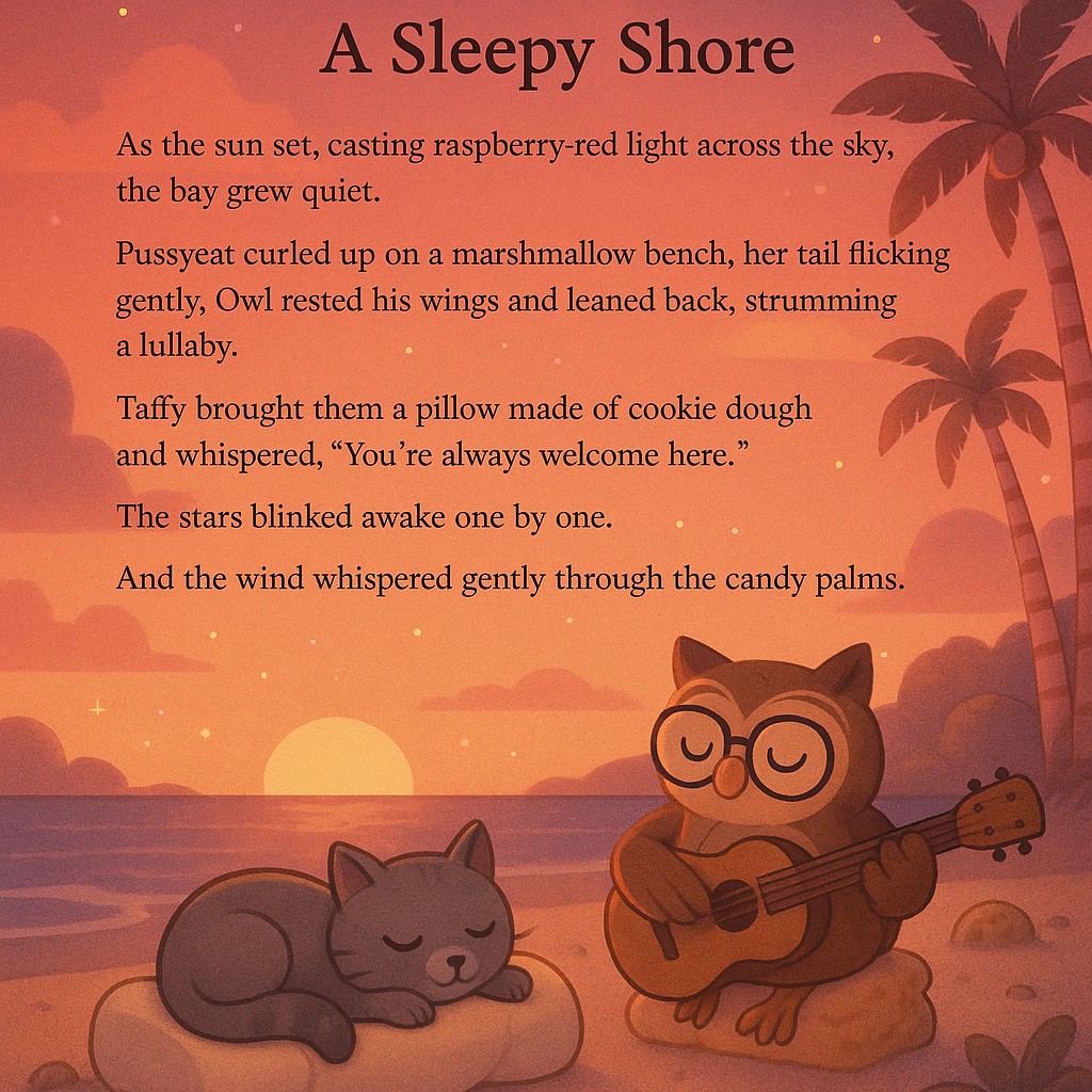 🌅 Chapter 7: A Sleepy Shore