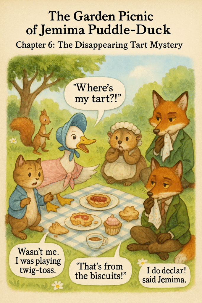 🧁 Chapter 6: The Disappearing Tart Mystery