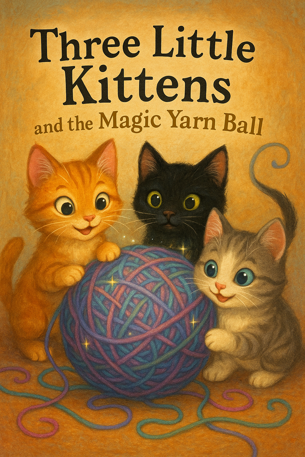 🧶🐱 “Three Little Kittens and the Magic Yarn Ball”