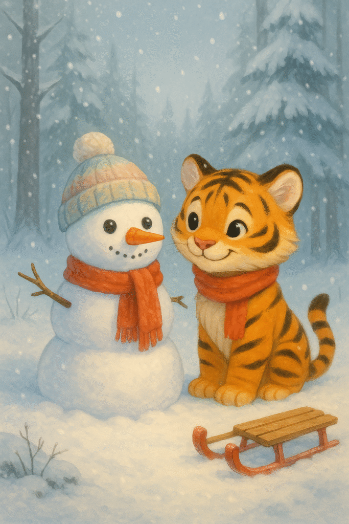 🐾 Chapter 3: The Snow Friend
