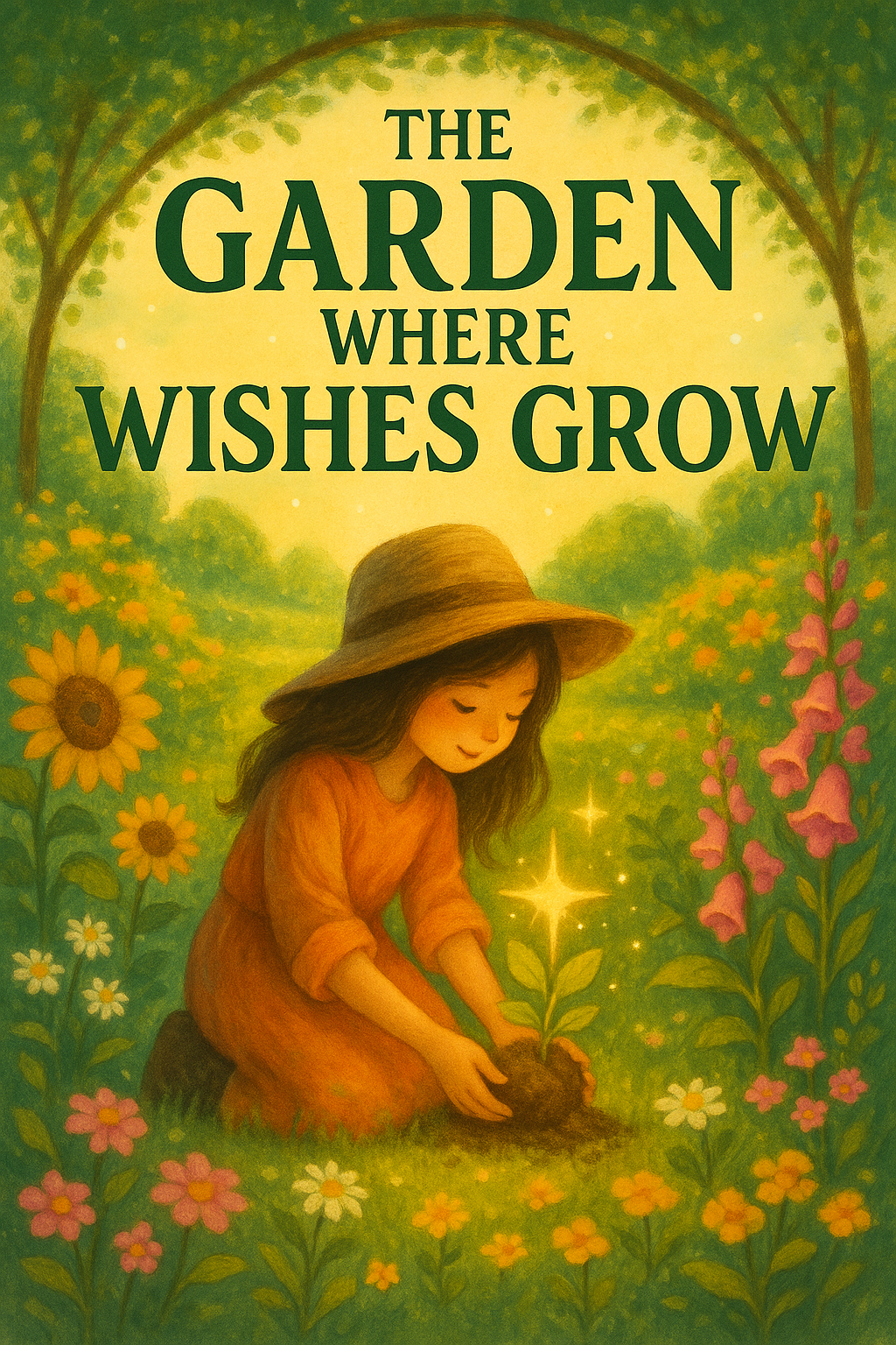 🌱🌟 “The Garden Where Wishes Grow”