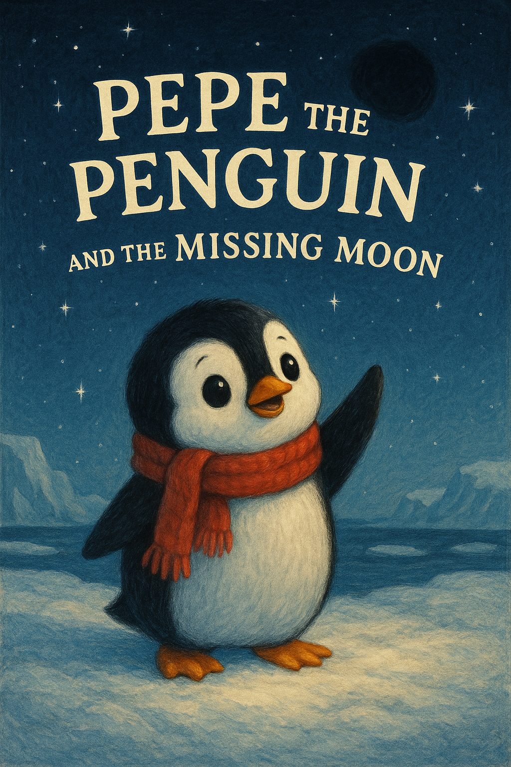 🐧🌙 “Pepe the Penguin and the Missing Moon”