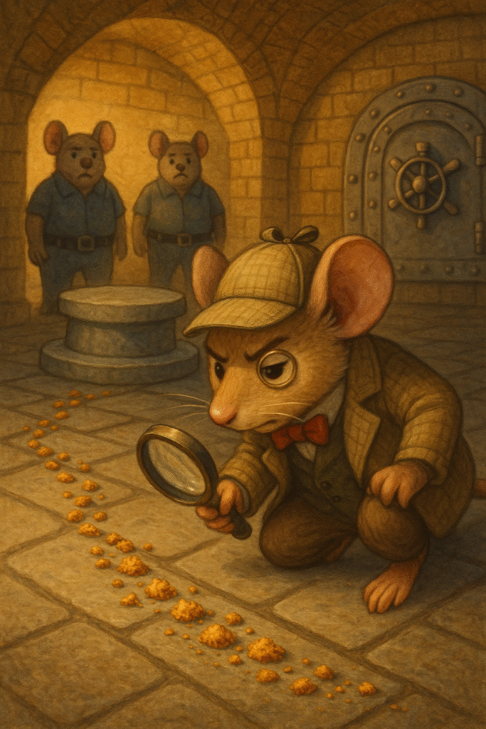 🕵️ Chapter 3: Crumbs at the Scene
