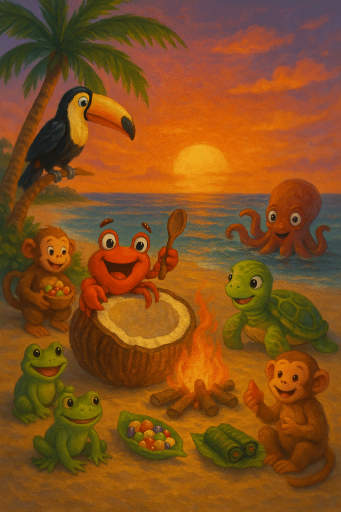 🌅 Chapter 9: The Island Feast
