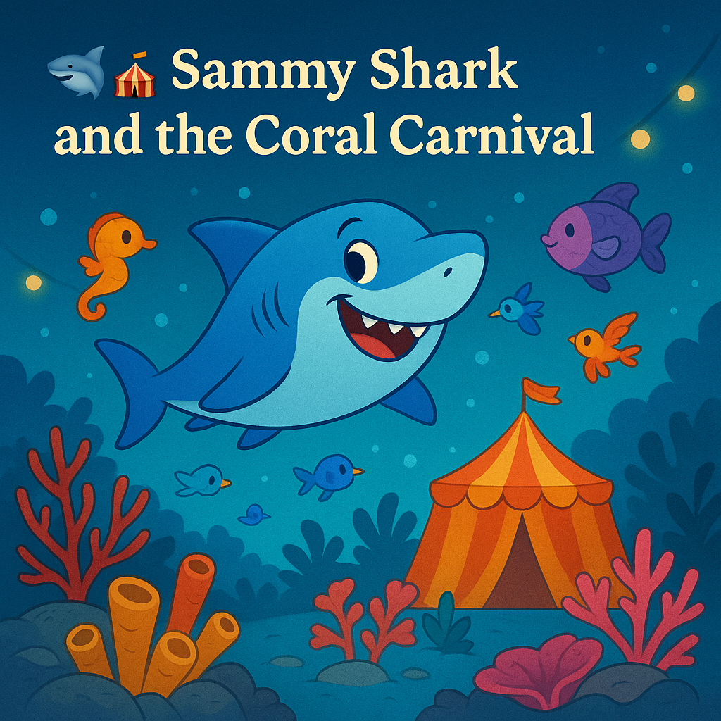 🦈🎪 “Sammy Shark and the Coral Carnival”