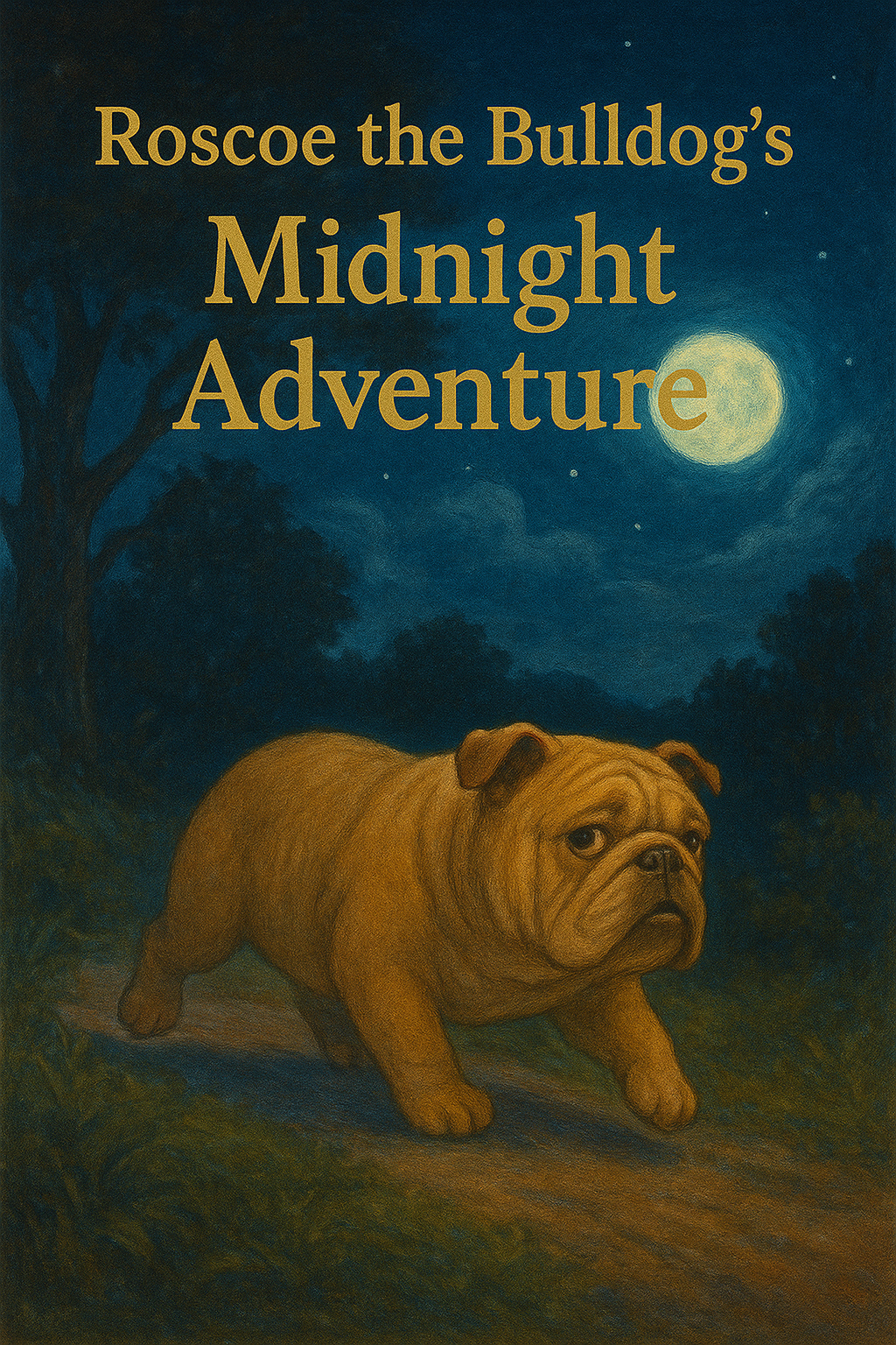 Roscoe the Bulldog’s Midnight Adventure