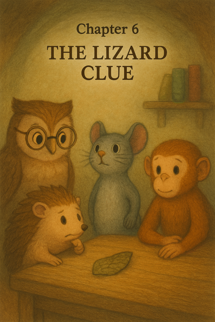 🦎 Chapter 6: The Lizard Clue
