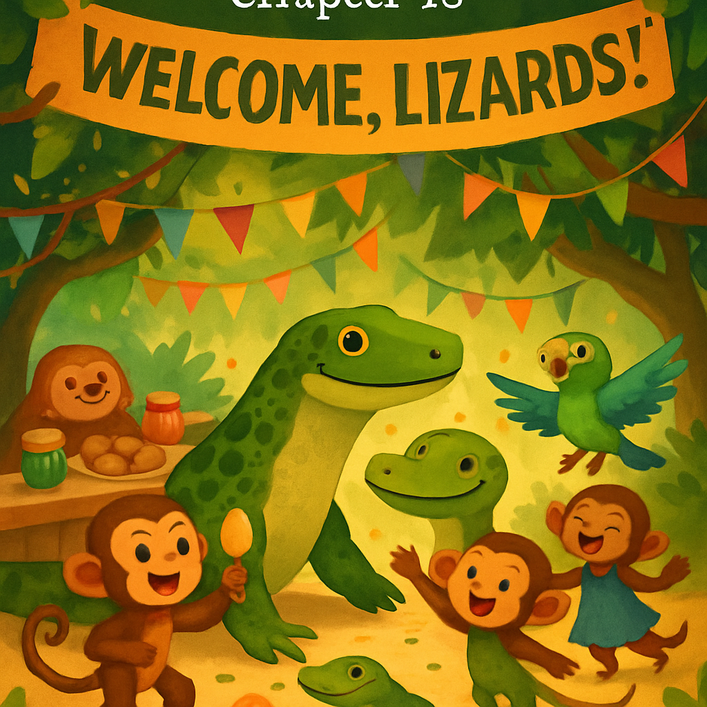 🎉 Chapter 10: Lizard Welcome Day
