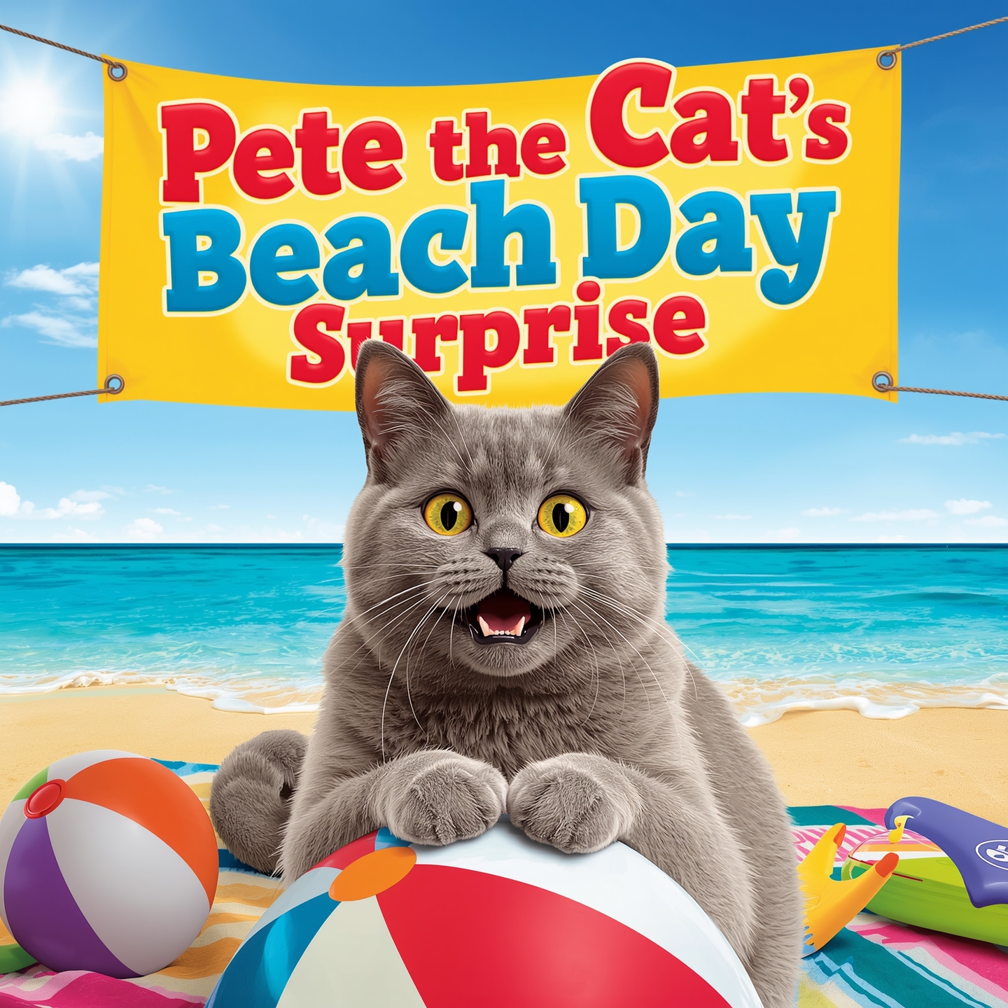 Pete the Cat’s Beach Day Surprise