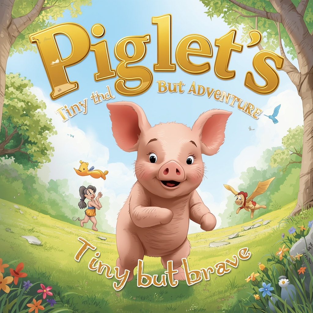 Piglet’s Tiny but Brave Adventure