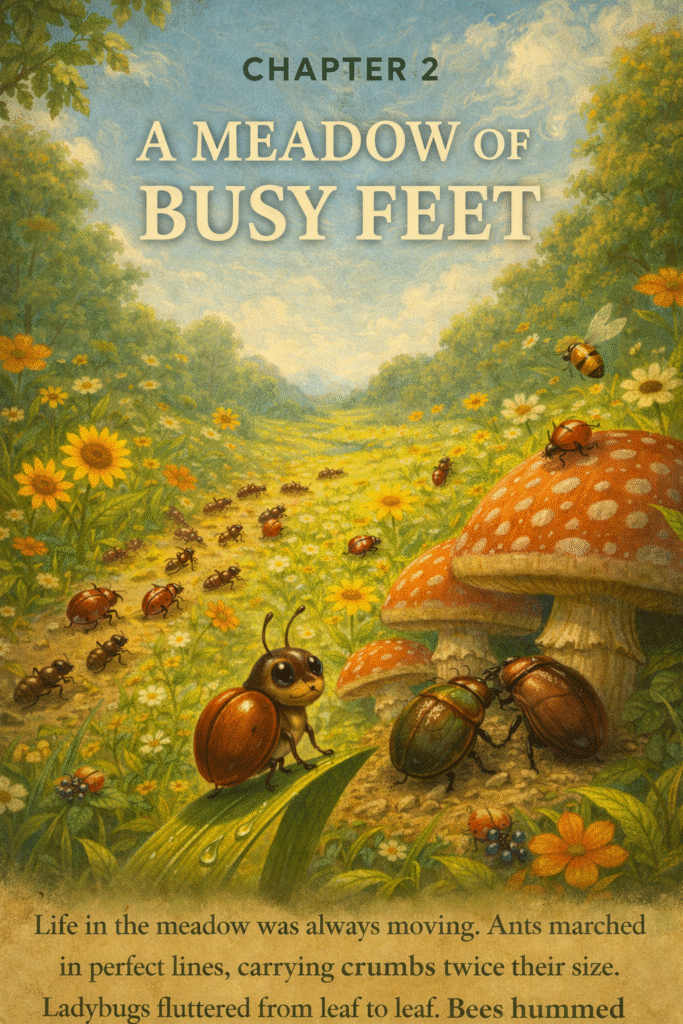 Chapter 2: A Meadow of Busy Feet
